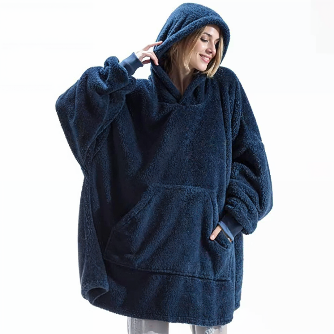 COZYCLOUD™ - Oversized Fleece-Lined Hoodie