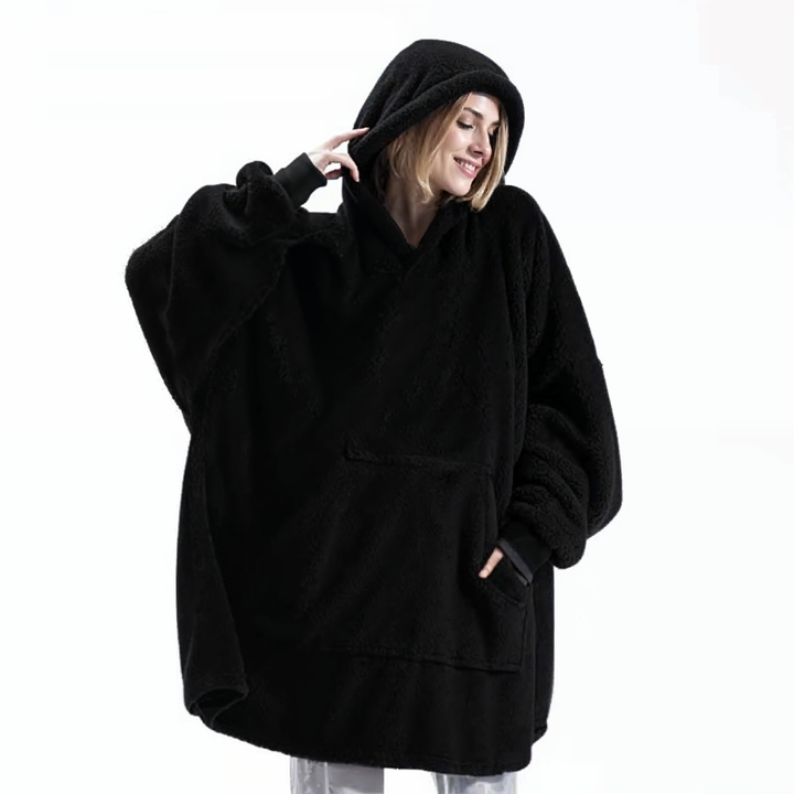 COZYCLOUD™ - Oversized Fleece-Lined Hoodie